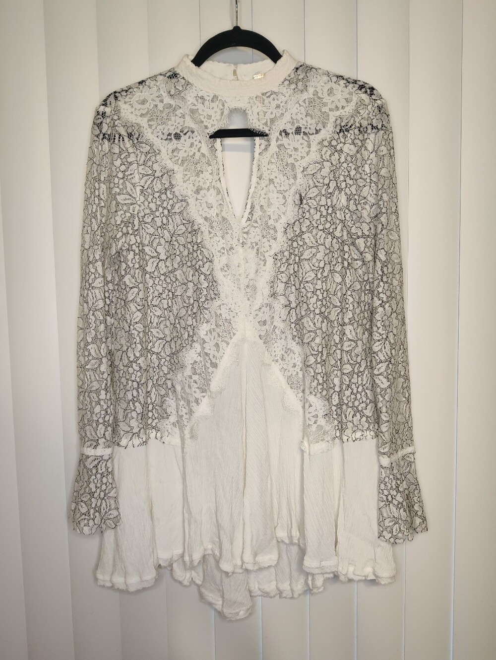 Free People Tell Tale Lace Tunic